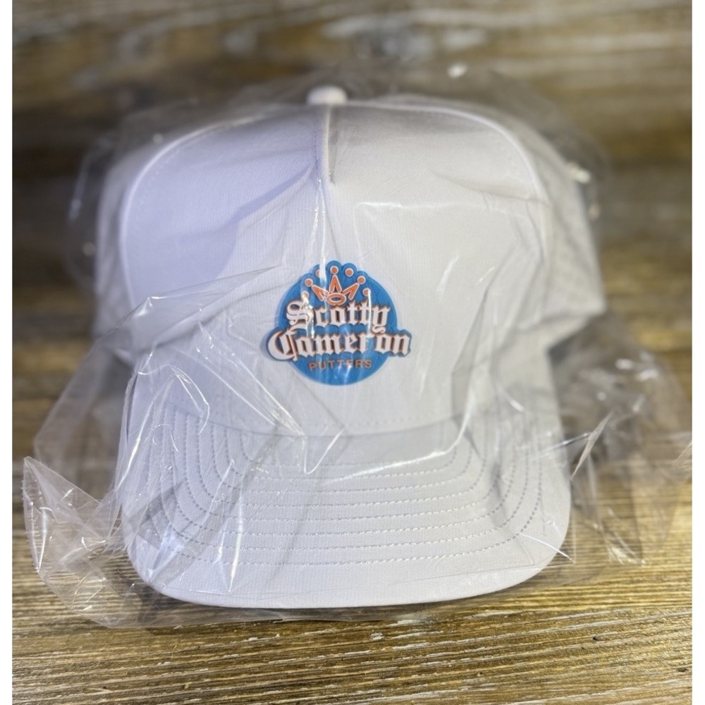 Scotty Cameron x Melin Oktoberfest Bavarian Odysea Hydro Hat White NWT
